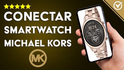 como conectar un reloj michael kors|reloj michael kors precio.